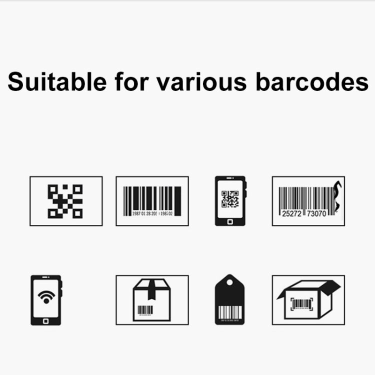 QR Code Scanner Mobile Phone Screen Supermarket Cashier Scanner, Model: Wireless - free shipping - PMC TechLife - Order now!
