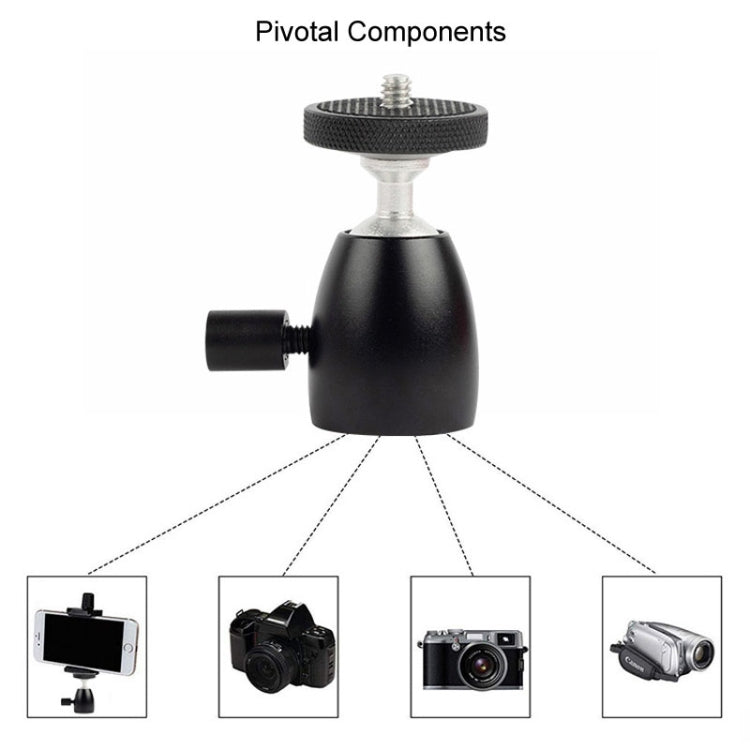 Q39 360 Degree Rotating Ball Tripod Projector Shooting Heads Accessories Cell Phone DSLR Camera Heads(1/4 Thread) - Tripod Heads by PMC TechLife | Online Shopping South Africa | PMC TechLife | Buy Now Pay Later Mobicred