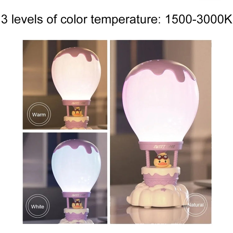Cartoon Balloon Shape USB Charging Eye Protection LED Night Light Bedroom Reading Table Lamp, Color: Pink - Bedside Light by PMC TechLife | Online Shopping South Africa | PMC TechLife | Buy Now Pay Later Mobicred
