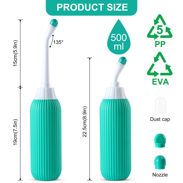 500ml Portable Feminine Washing Instrument Handheld Sanitary Wash Bottle For Pregnant Women, Model: Without Valve Pink - free shipping - PMC TechLife - Order now!