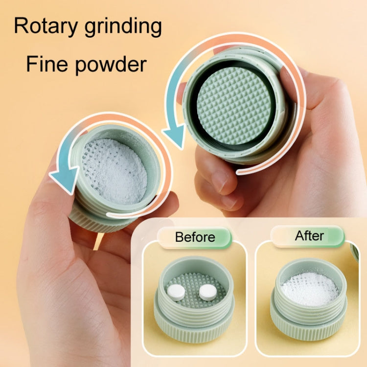 Portable 4 In 1 Mini Pill Box Multifunctional Cutting And Dispensing Device(Pink) - free shipping - PMC TechLife - Order now!