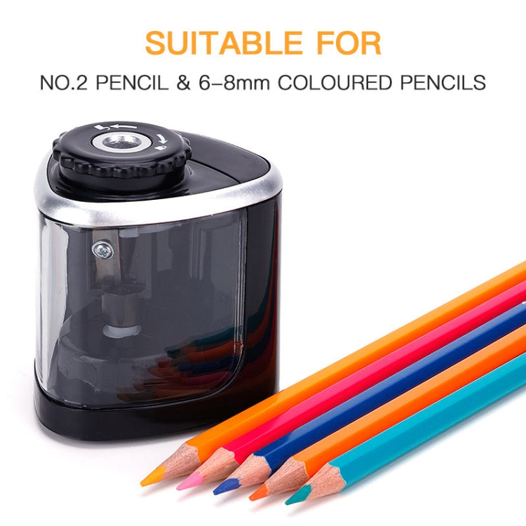 TENWIN Electrical Pencil Sharpener Student Stationery Semi-Automatic Sharpeners Battery Model(Blue) - free shipping - PMc TechLife - Order now!