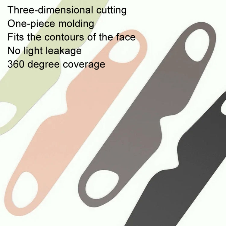 Strong Blackout Soft Relieve Fatigue Eye Protection Skin-Friendly Breathable Elasticity Washable Eye Mask, Size: M(Black) - free shipping - PMC TechLife - Order now!