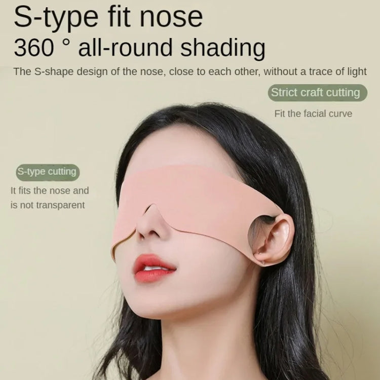 Strong Blackout Soft Relieve Fatigue Eye Protection Skin-Friendly Breathable Elasticity Washable Eye Mask, Size: M(Black) - free shipping - PMC TechLife - Order now!