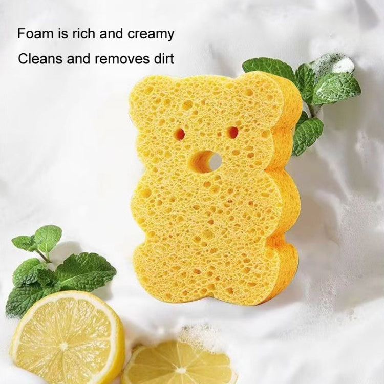 Baby Bathing Wood Pulp Sponge Cute Cartoon Soft Bath Sponge Bath Scrubber, Model: Bunny - Bath Brushes & Sponges by PMc TechLife | Online Shopping South Africa | PMc TechLife | Buy Now Pay Later Mobicred