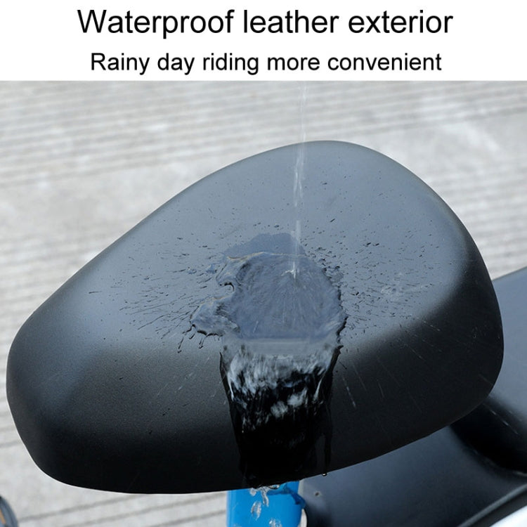 Electronic Bicycle Thickened Leather Heat Insulation Waterproof Universal Seat Cushion Covers, For: Backrest - Seat Covers by PMC Jewellery | Online Shopping South Africa | PMC Jewellery | Buy Now Pay Later Mobicred