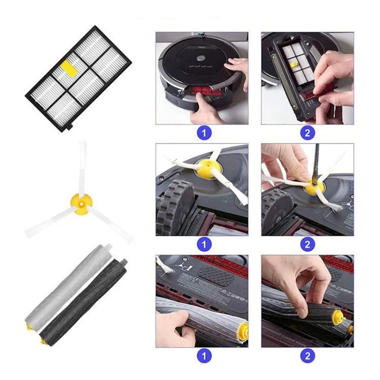 22 In 1 Sweeper Accessories For iRobot Roomba 800 & 900 Series - For iRobot Accessories by PMC TechLife | Online Shopping South Africa | PMC TechLife | Buy Now Pay Later Mobicred