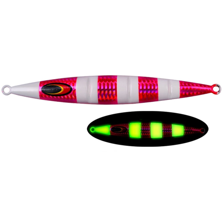 PROBEROS F125 Jogging Steelhead Deep Sea Boat Fishing Lure Rapid Sinking Sea Fishing Fake Bait, Size: 100g(Luminous Color C) - Fishing Lures by PROBEROS | Online Shopping South Africa | PMC TechLife | Buy Now Pay Later Mobicred