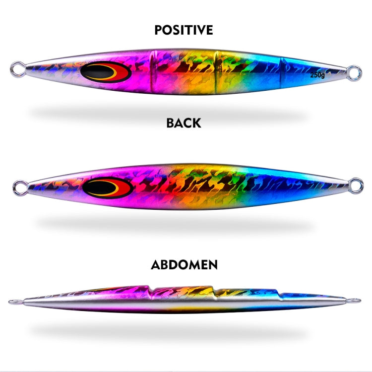 PROBEROS F125 Jogging Steelhead Deep Sea Boat Fishing Lure Rapid Sinking Sea Fishing Fake Bait, Size: 100g(Luminous Color C) - Fishing Lures by PROBEROS | Online Shopping South Africa | PMC TechLife | Buy Now Pay Later Mobicred