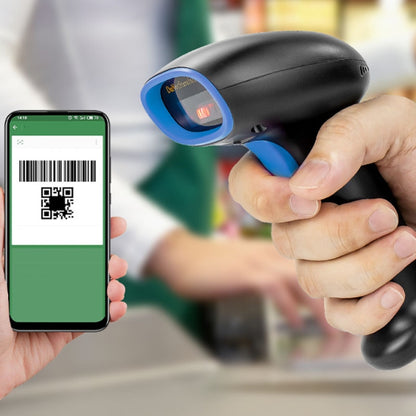 Supermarket Cashier Express Scanner Warehouse Handheld Barcode Scanning Device, Model: Wireless 2-Dimensional - Barcode Scanner by PMC Jewellery | Online Shopping South Africa | PMC Jewellery | Buy Now Pay Later Mobicred