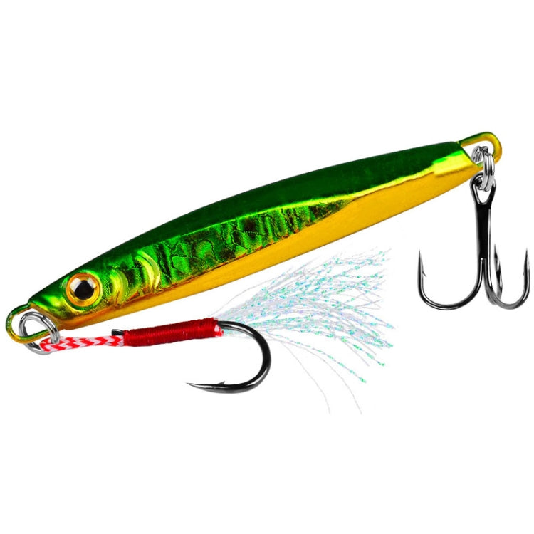 PROBEROS LF128 Long Casting Lure Iron Plate Lead Fish Freshwater Sea Fishing Warp Bass Metal Sequins Baits, Size: 15g(Color B) - Fishing Lures by PROBEROS | Online Shopping South Africa | PMC TechLife | Buy Now Pay Later Mobicred