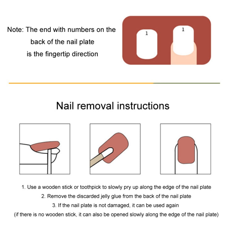 24pcs/box Handmade Nail Glitter Nail Jelly Glue Finished Patch, Color: BY1146(Wear Tool Bag) - free shipping - PMC Jewellery - Order now!