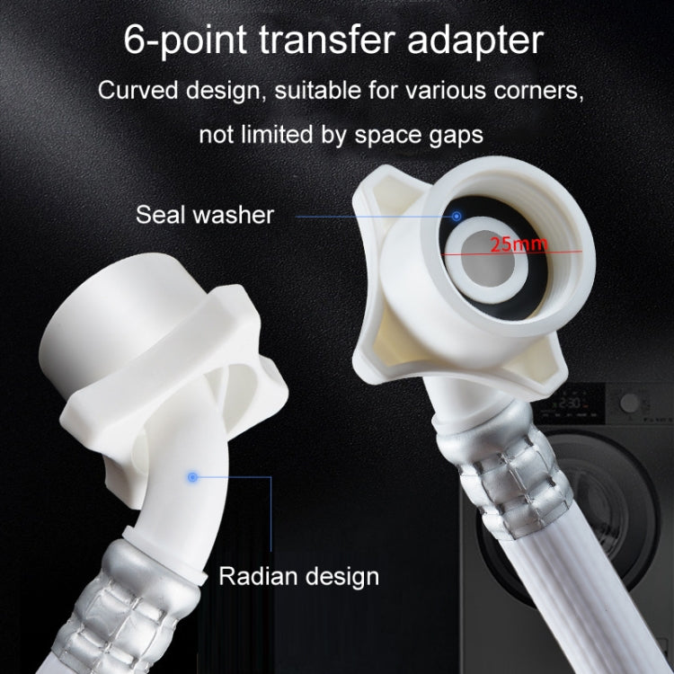 Fully Automatic Washing Machine Water Inlet Hose Adapter, Length: 3m - Washing Machines & Accessories by PMC TechLife | Online Shopping South Africa | PMC TechLife | Buy Now Pay Later Mobicred