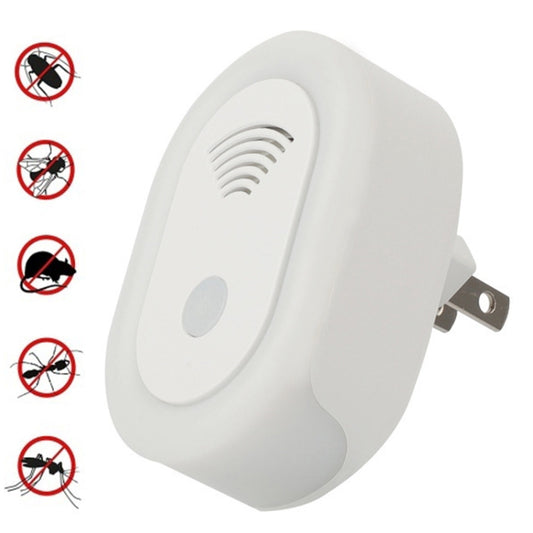 Adjustable Night Light Ultrasonic Mosquito Repeller Mini Home Electronic Mouse Repeller, Spec: US Plug(White) - Repellents by PMC Jewellery | Online Shopping South Africa | PMC Jewellery