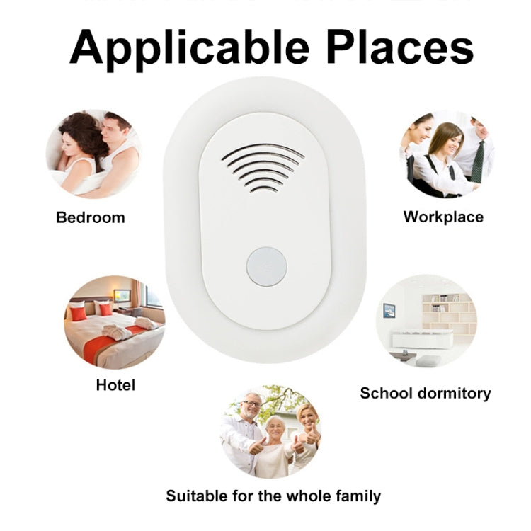 Adjustable Night Light Ultrasonic Mosquito Repeller Mini Home Electronic Mouse Repeller, Spec: UK Plug(White) - free shipping - PMC TechLife - Order now!