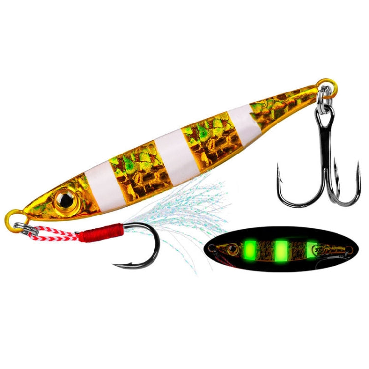 PROBEROS LF126 Long Casting Lead Fish Bait Freshwater Sea Fishing Fish Lures Sequins, Weight: 7g(Luminous Color A) - Fishing Lures by PROBEROS | Online Shopping South Africa | PMC TechLife | Buy Now Pay Later Mobicred