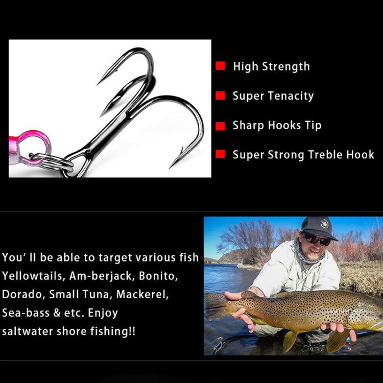 PROBEROS LF126 Long Casting Lead Fish Bait Freshwater Sea Fishing Fish Lures Sequins, Weight: 30g(Color B) - Fishing Lures by PROBEROS | Online Shopping South Africa | PMC TechLife | Buy Now Pay Later Mobicred