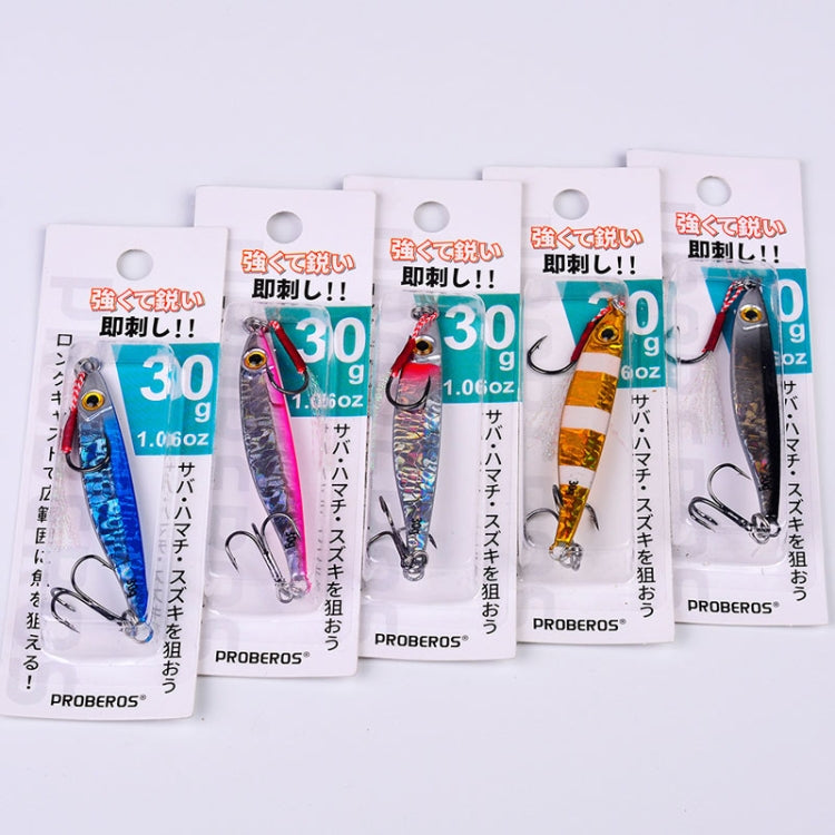 PROBEROS LF126 Long Casting Lead Fish Bait Freshwater Sea Fishing Fish Lures Sequins, Weight: 20g(Luminous Color A) - free shipping - PMC TechLife - Order now!