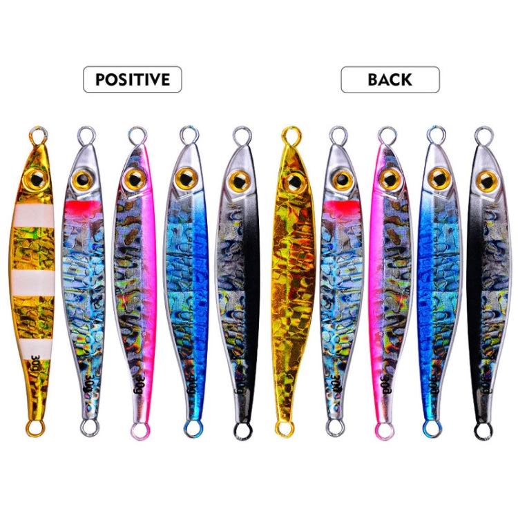 PROBEROS LF126 Long Casting Lead Fish Bait Freshwater Sea Fishing Fish Lures Sequins, Weight: 15g(Color B) - free shipping - PMC TechLife - Order now!