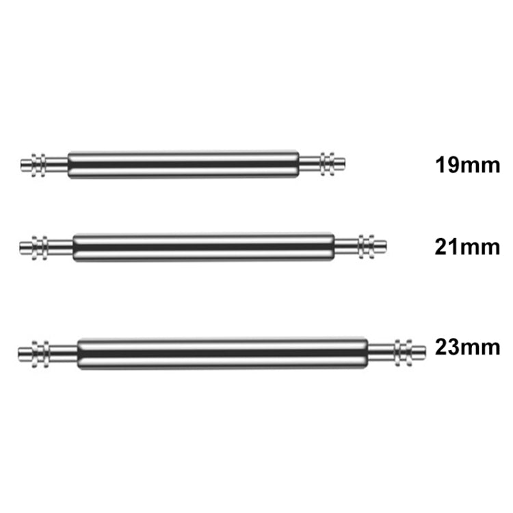 100pcs /Set 304 Stainless Steel Strap Connecting Rod Strap Switch Lugs, Spec: Double (1.8x21mm) - Watch Accessories & Parts by PMC Jewellery | Online Shopping South Africa | PMC Jewellery