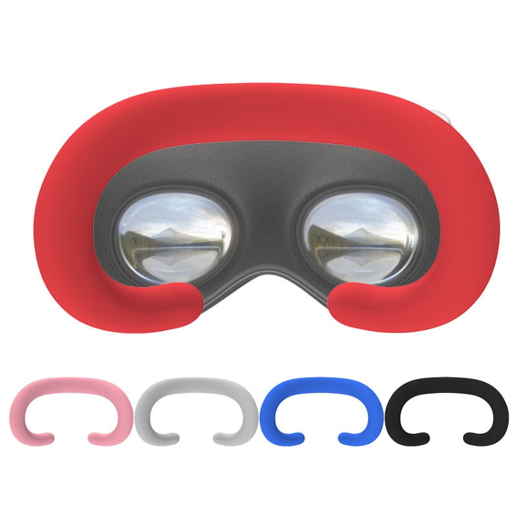 For Apple Vision Pro Silicone Eye Mask Sweatproof Dustproof Replaceable Silicone Case(White) - VR Accessories by PMc TechLife | Online Shopping South Africa | PMc TechLife | Buy Now Pay Later Mobicred