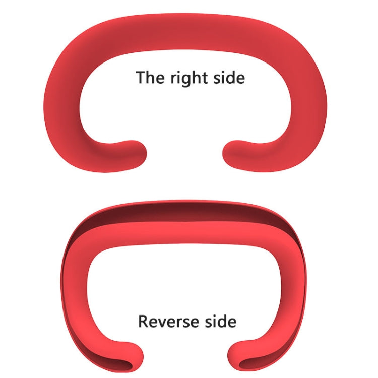 For Apple Vision Pro Silicone Eye Mask Sweatproof Dustproof Replaceable Silicone Case(Pink) - VR Accessories by PMc TechLife | Online Shopping South Africa | PMc TechLife | Buy Now Pay Later Mobicred