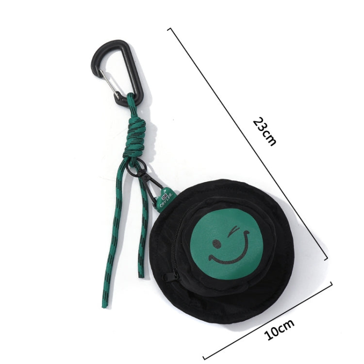 Portable Fisherman Hat Bag Coin Key Pouch Mini Bag Hanger, Color: Black - free shipping - PMc TechLife - Order now!
