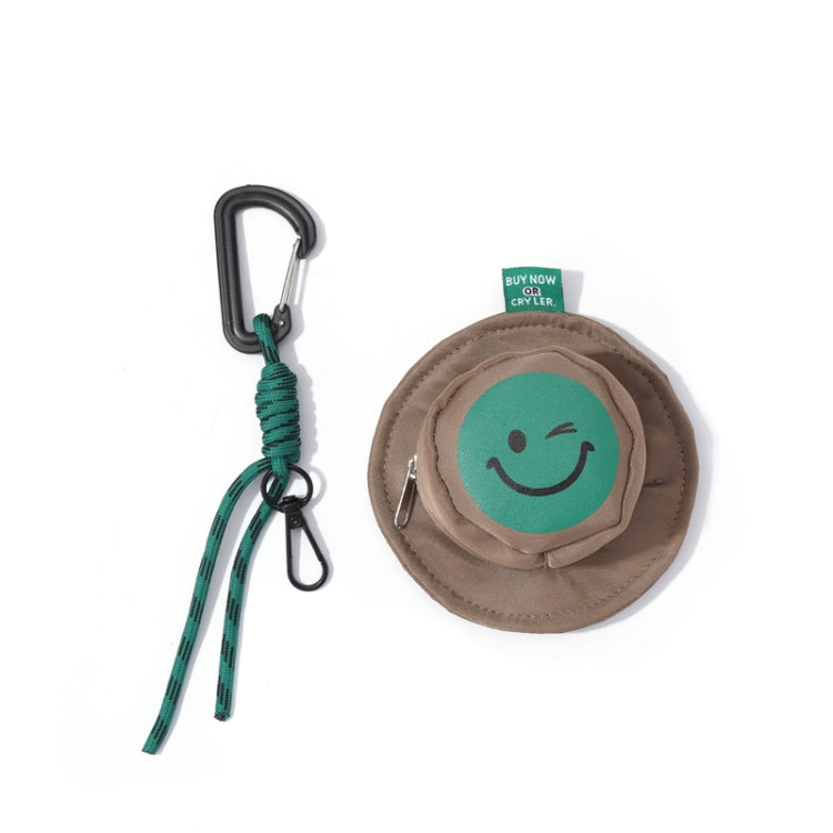 Portable Fisherman Hat Bag Coin Key Pouch Mini Bag Hanger, Color: Orange - free shipping - PMc TechLife - Order now!