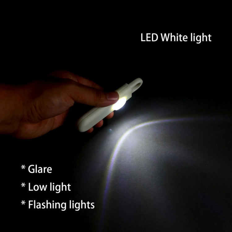 Women Personal Anti-pervert Alarm Outdoor LED Flashing Light Alarm(Black) - Anti-lost Alarm by PMc TechLife | Online Shopping South Africa | PMc TechLife | Buy Now Pay Later Mobicred