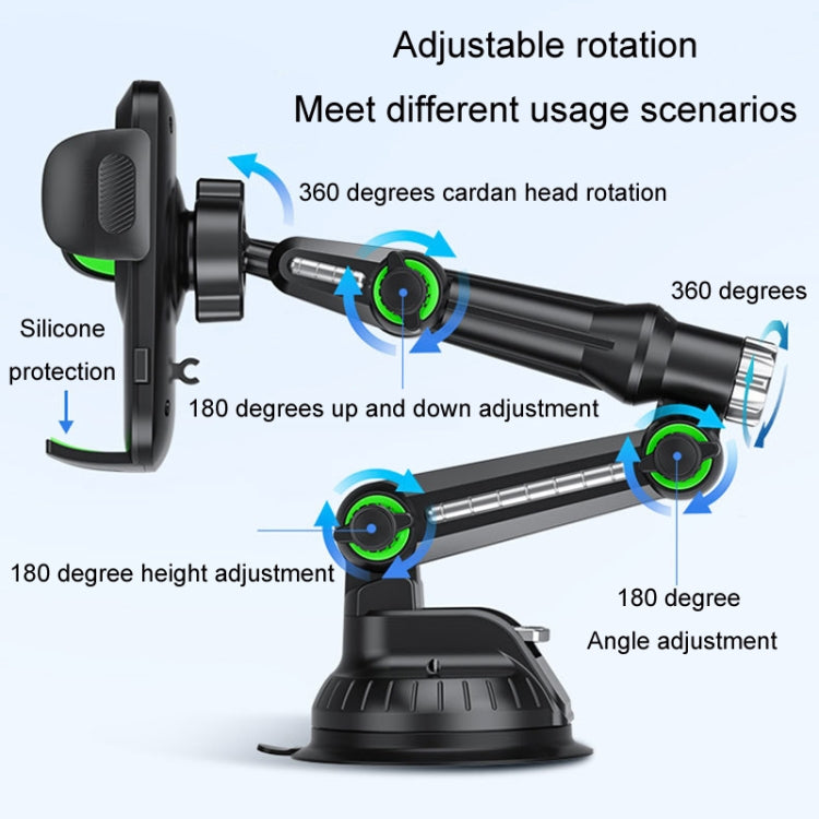 Car Windscreen Dashboard Suction Cup Phone Holder, Color: Regular Green - Car Holders by PMC TechLife | Online Shopping South Africa | PMC TechLife | Buy Now Pay Later Mobicred