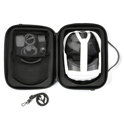 For Apple Vision Pro Headset Multifunctional Storage Bag Carrying Case(Black) - VR Accessories by PMC Jewellery | Online Shopping South Africa | PMC Jewellery | Buy Now Pay Later Mobicred