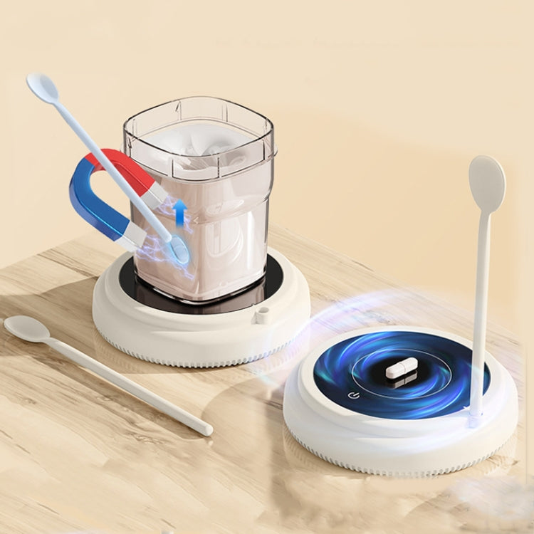 10000rpm/Min Magnetic Levitation Electric Coffee Stirrer Milk Shaker With Cup Gift Box(White) - free shipping - PMC TechLife - Order now!