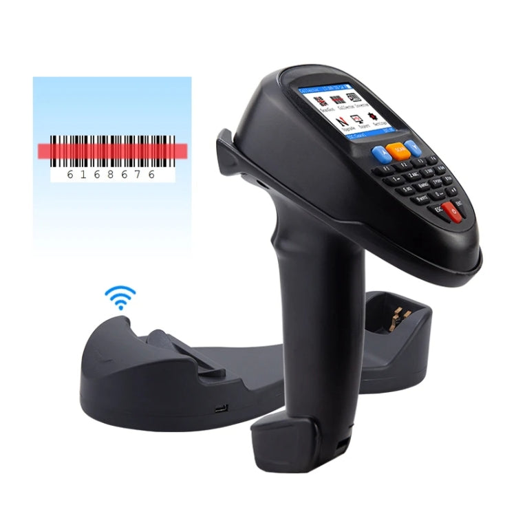 1D CCD Red Light Wireless Barcode Reader Scanner Data Collector With 2.2-Inch LCD Screen - Barcode Scanner by PMC Jewellery | Online Shopping South Africa | PMC Jewellery | Buy Now Pay Later Mobicred