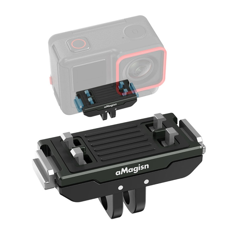 For Insta360 Ace / Ace Pro / X5 aMagisn Metal Magnetic Quick Release Sports Camera Accessories - free shipping - PMC TechLife - Order now!