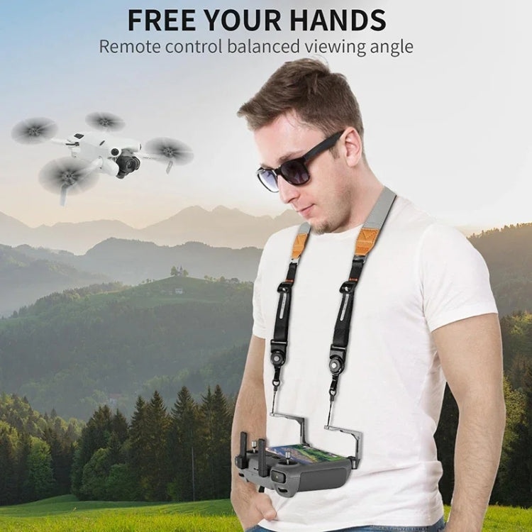For DJI RC/ RC 2 Drone Remote Control RCSTQ Balance Strap System Lanyard(Gray) - Others by RCSTQ | Online Shopping South Africa | PMC Jewellery | Buy Now Pay Later Mobicred