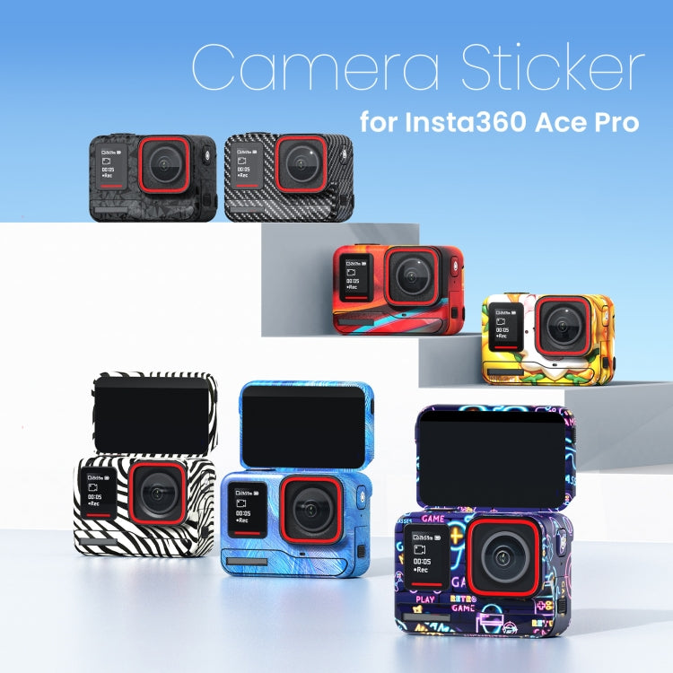 For Insta360 Ace Pro aMagisn Body Sticker Sports Camera Accessories(Triangle) - Protective Film & Stickers by aMagisn | Online Shopping South Africa | PMC TechLife | Buy Now Pay Later Mobicred