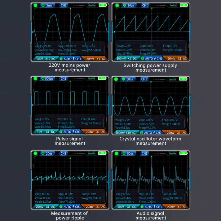 FNIRSI 3 In 1 Handheld Digital Oscilloscope Dual-Channel Multimeter, Specification: Upgrade - free shipping - PMC TechLife - Order now!