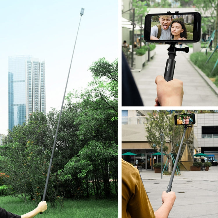 aMagisn 120cm Invisible Straight Pull Selfie Stick Sports Camera Accessories, Specification: Single Rod - Extendable Pole by aMagisn | Online Shopping South Africa | PMC Jewellery | Buy Now Pay Later Mobicred