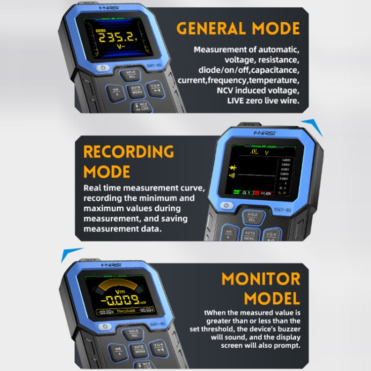 FNIRSI Fully Automatic Digital Display High Precision Intelligent Multimeter(DMT-99) - Digital Multimeter by FNIRSI | Online Shopping South Africa | PMC Jewellery