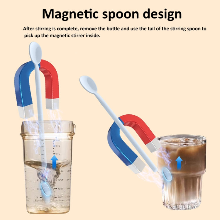 10000rpm/min Magnetic Levitation Electric Coffee Stirrer Milk Shaker Red Wine Decanter(Sky Blue) - free shipping - PMC TechLife - Order now!