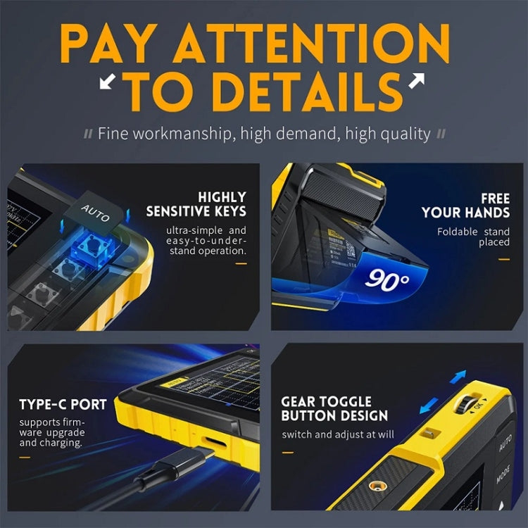 FNIRSI Handheld Small Digital Oscilloscope For Maintenance, Specification: Standard - Digital Multimeter by FNIRSI | Online Shopping South Africa | PMC TechLife | Buy Now Pay Later Mobicred