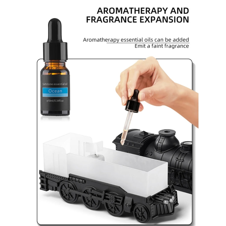 300ml Small Train Essential Oil Diffuser Humidifier With Remote Control AU Plug - free shipping - PMC TechLife - Order now!