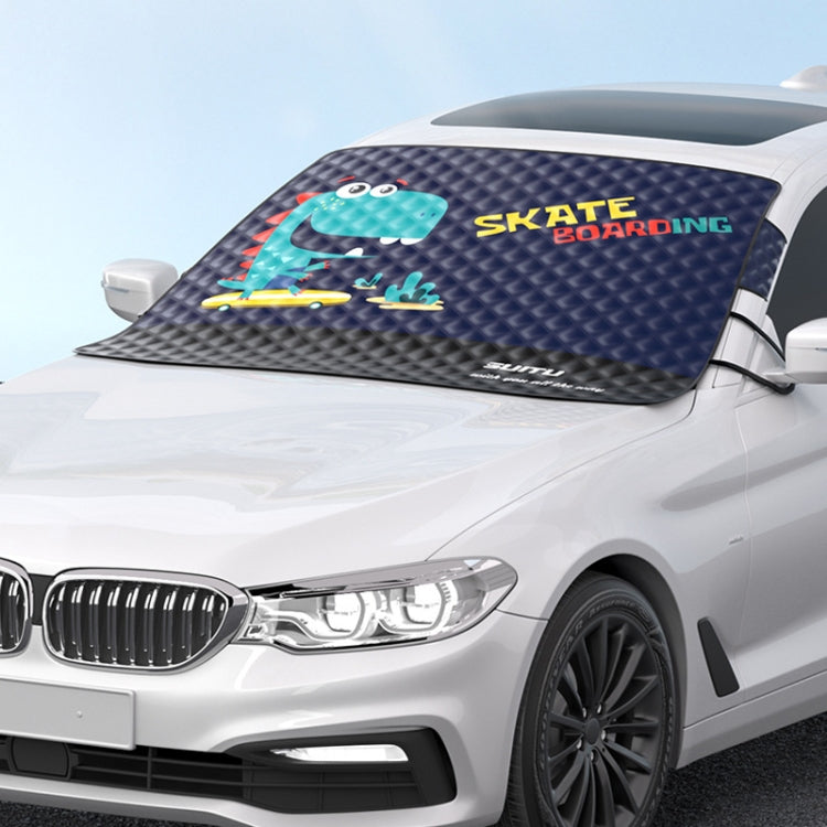 SUITU ST-3950 Automobile Thickening Sun Shield Car Snow Block Coat, Style: Dinosaur - Window Foils & Solar Protection by SUITU | Online Shopping South Africa | PMC Jewellery | Buy Now Pay Later Mobicred