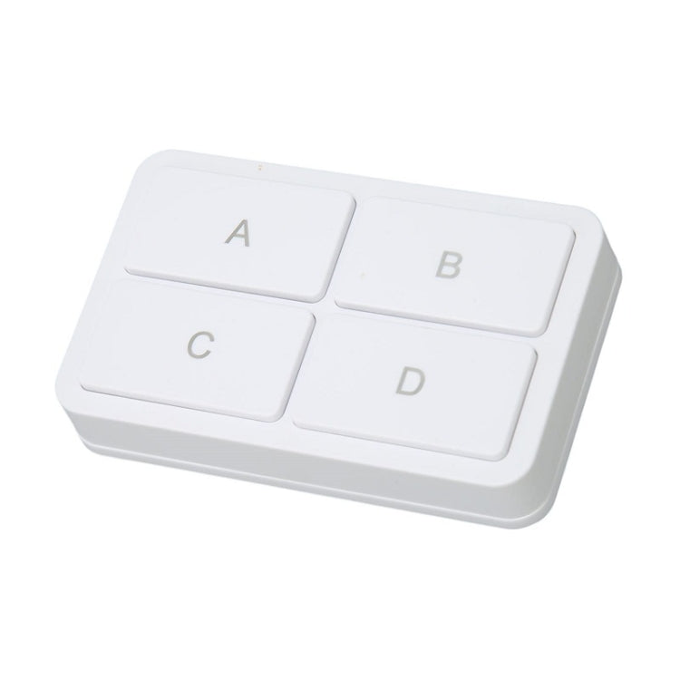 Zigbee Tuya 4-key Situational Remote Control Smart Switch(YSB34) - Smart Switch by PMC TechLife | Online Shopping South Africa | PMC TechLife | Buy Now Pay Later Mobicred