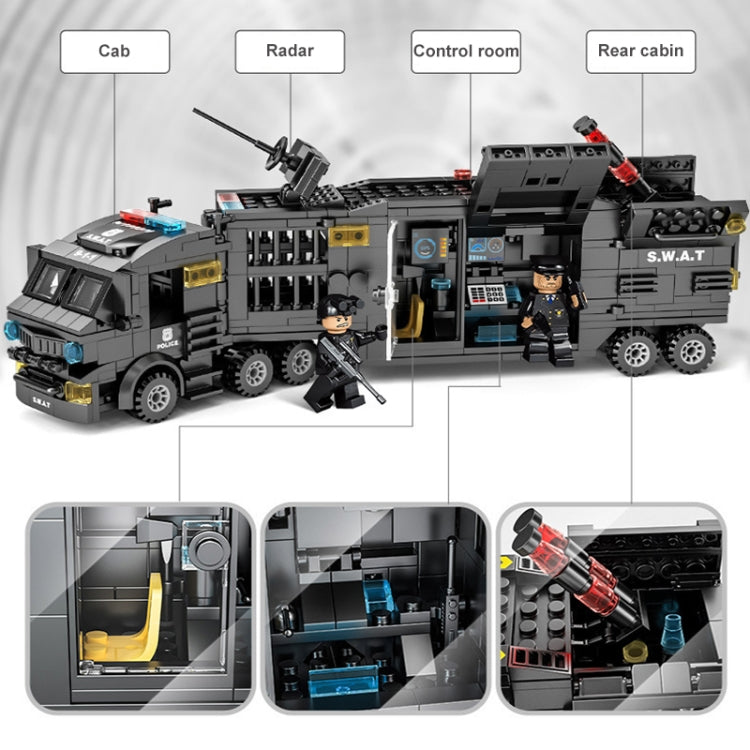 SWAT Shape Mecha Building Blocks Small Particle Assembled Educational Toys, Spec: Blackhawk SWAT 8577 - Building Blocks by PMC Jewellery | Online Shopping South Africa | PMC Jewellery | Buy Now Pay Later Mobicred