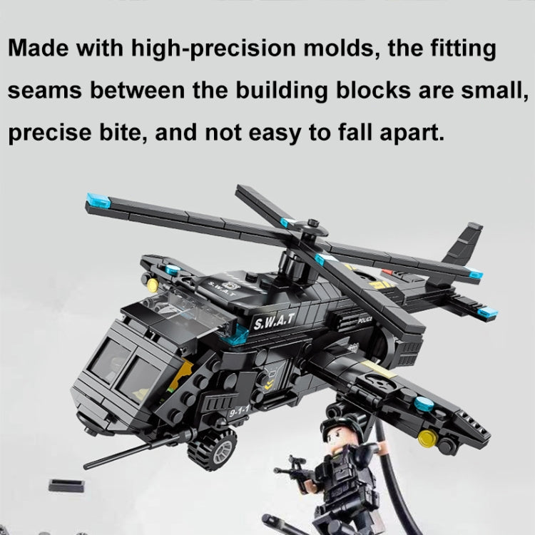 SWAT Shape Mecha Building Blocks Small Particle Assembled Educational Toys, Spec: 8-in-3 SWAT Pioneer - Building Blocks by PMC Jewellery | Online Shopping South Africa | PMC Jewellery | Buy Now Pay Later Mobicred