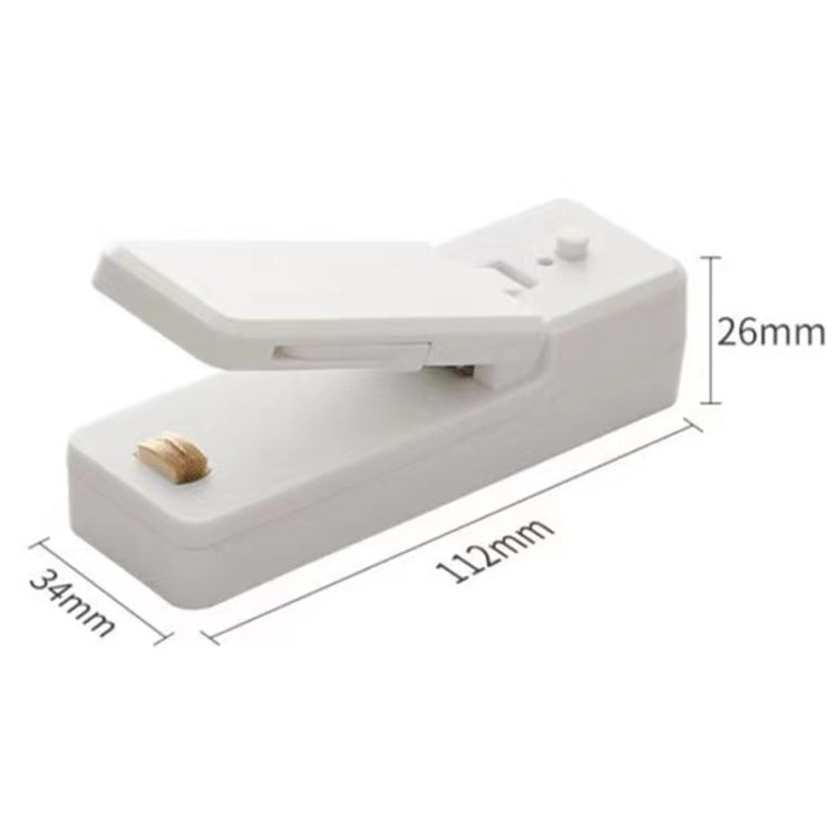 USB Charging Mini Magnetic Sealing Machine Portable Sealing Clip Food Moisture-proof Sealer(White) - Preservation Supplies by PMC TechLife | Online Shopping South Africa | PMC TechLife | Buy Now Pay Later Mobicred