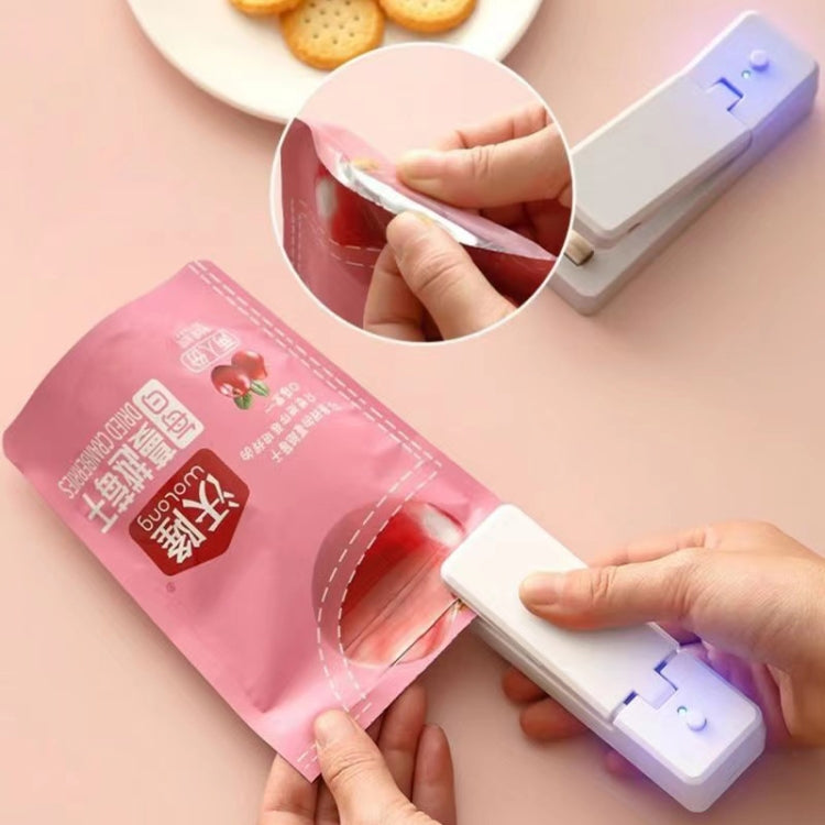 USB Charging Mini Magnetic Sealing Machine Portable Sealing Clip Food Moisture-proof Sealer(Pink) - Preservation Supplies by PMC TechLife | Online Shopping South Africa | PMC TechLife | Buy Now Pay Later Mobicred