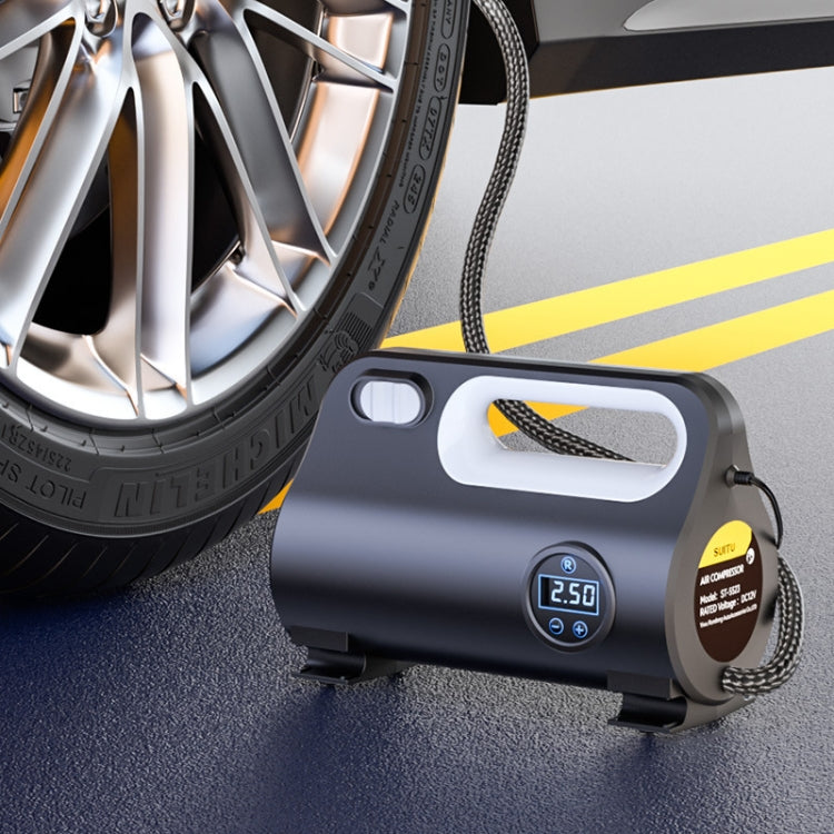 SUITU ST-5523 Vehicle Portable Pneumatic Pump With Cable Powerful Automobile Tire Inflator, Model: Pointer - Inflatable Pump by SUITU | Online Shopping South Africa | PMC Jewellery