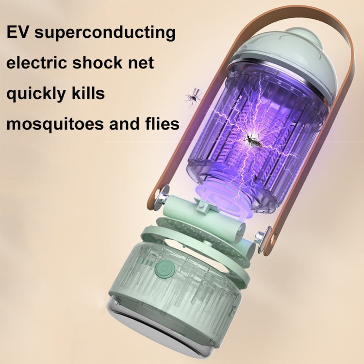 Electric Shock Type Home Night Light Mosquito Killer Outdoor Camping Lamp, Spec: 4000 mAh(Yellow) - Repellents by PMC TechLife | Online Shopping South Africa | PMC TechLife | Buy Now Pay Later Mobicred